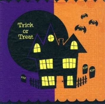 s5016 - Trick or Treat - Servietten - Packun - 20 Stück