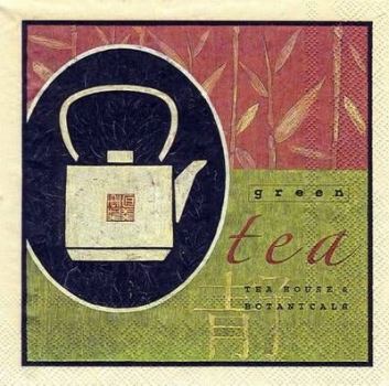 s5090 - Asian Tea - Servietten - Packung - 20 Stück