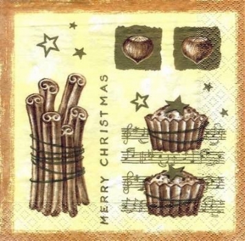 s5152 - Merry Chritsmas - Servietten - Packung - 20 Stück