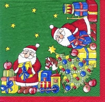 s5177 - Weihnachtsfreude - Servietten - Packung - 20 Stück