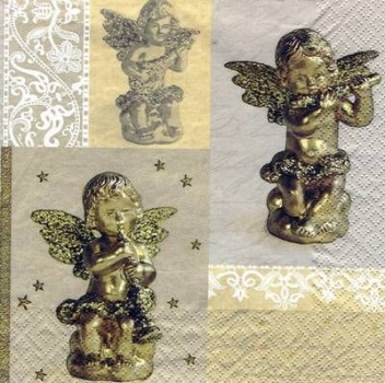 s5245 - Chrystal Angels - Servietten - Packung - 20 Stück