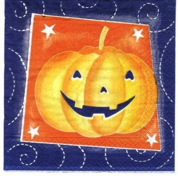 s5272 - Halloweenhat - Servietten - Packung - 50 Stück