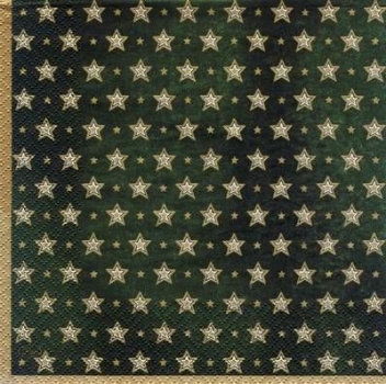 s5496 - Litlle Stars - green - Servietten - Packung - 20 Stück