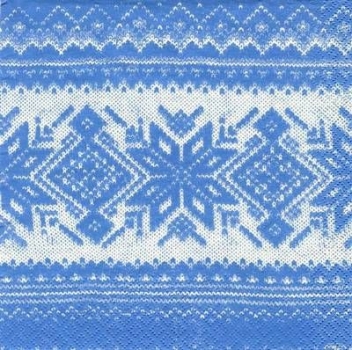 s5513 - Nordic - blue - Servietten - Packung - 20 Stück