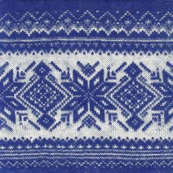 s5514 - Nordic - dark/blue - Servietten - Packung - 20 Stück