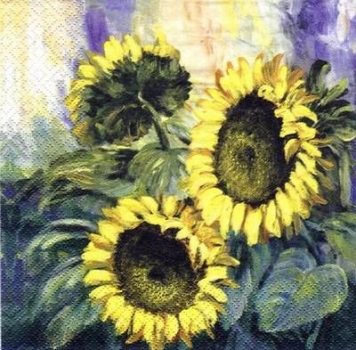 s5564 - Sunflower Impressions - Servietten - Packung - 20 Stück