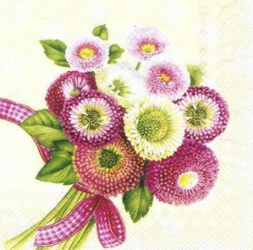 s5582 – Blumen – Servietten – Packung – 20 Stück