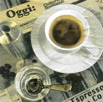 s5619 - Italien Breakfast - Servietten - Packung - 20 Stück