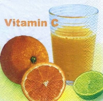 s5621 - Vitamin C - Servietten - Packung - 20 Stück