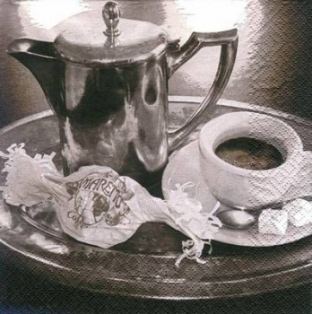 s5644 - Cafe Roma - Servietten - Packung - 20 Stück