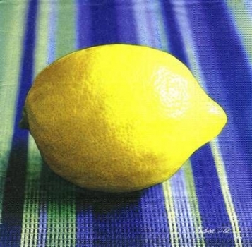 s5676 - Lemon - Servietten - Packung - 20 Stück
