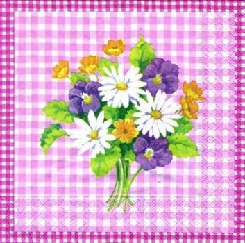s5684 - Anke - rosa - Servietten - Packung - 20 Stück