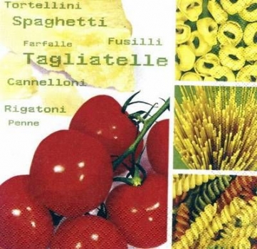 s5717 - Tagliatelle - Servietten - Packung - 20 Stück