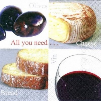 s5738 - All you need - Servietten - Packung - 20 Stück