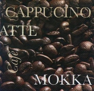 s5757 - Cappucino - Servietten - Packung - 20 Stück