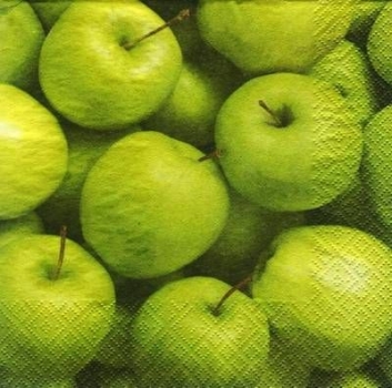 s5918 - Apples - Servietten - Packung - 20 Stück