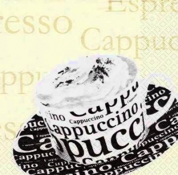 s5927 - Coffee - Servietten - Packung - 20 Stück