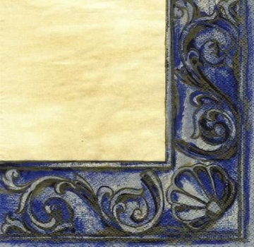 s5965 - Antique - dark blue - Servietten - Packung - 20 Stück