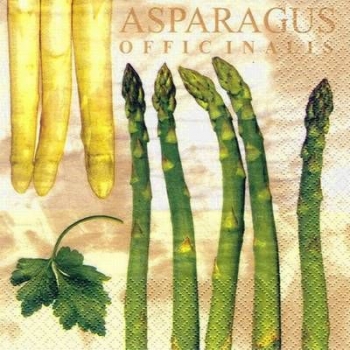 s6114 – Asparagus – Spargel – Servietten – Packung – 20 Stück
