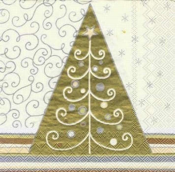 s6325 - Sapin - creamk - Servietten - Packung - 20 Stück