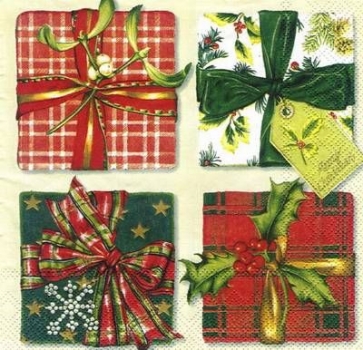 s6332 - Cadeaux - cream - Servietten - Packung - 20 Stück