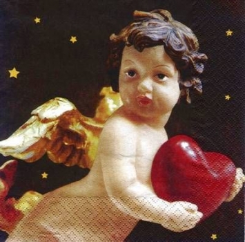 s6489 - Putto - Servietten - Packung - 20 Stück.