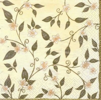 s6686 - Harmony - creme - Napkins - Package - 20 pcs..