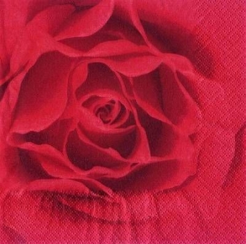 s6700 - Scent of a Rose - red - Servietten - Packung - 20 Stück