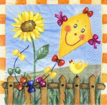 s6727 - Herbstfreude - Servietten - 33 x 33 cm - Packung - 40 Stück