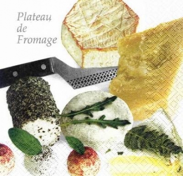 s6812 - Plateau de fromage - Napkins - Package - 20 pcs.