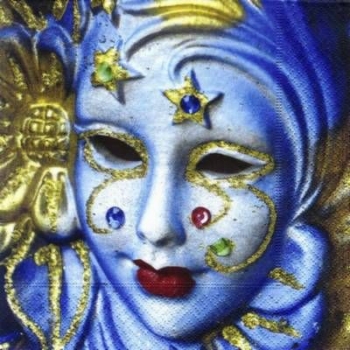 s6854 - Carnival di Venezia  - Servietten - Packung - 20 Stück