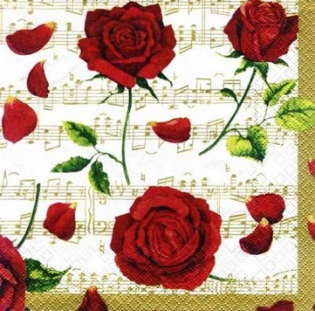 s6875 - Geraldine - Servietten - 33 x 33 cm - Packung - 20 Stück