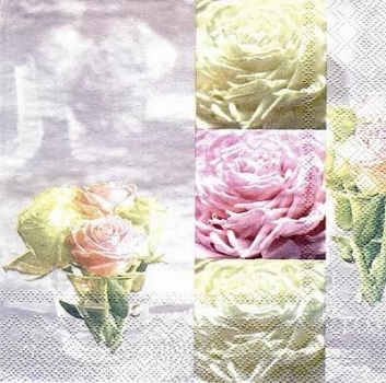 s6916 - Leau de Rose - Servietten - Packung - 20 Stück