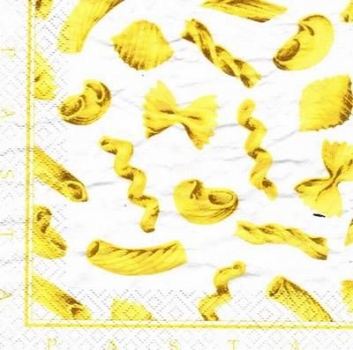 s7043 - Pasta - Servietten - Packung - 20 Stück