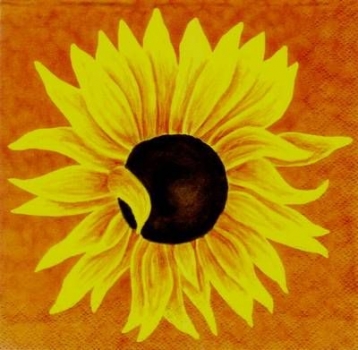 s7122 - Sunflower - Servietten - Packung - 30 Stück