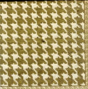 s7127 - Laura - gold - Servietten - Packung - 20 Stück