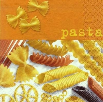 s7267 - Pasta - Napkins - Package - 20 pcs.