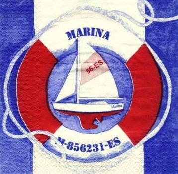 s7333 - Marina - Servietten - Packung - 20 Stück