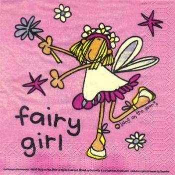 s7416 - Fairy Girl - Servietten - Packung - 20 Stück