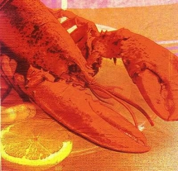 s7520 - Fresh Lobster - Servietten - Packung - 20 Stück
