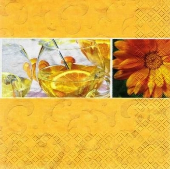 s7556 - Ornamentic Summer - Servietten - Packung - 20 Stück.
