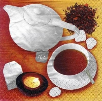s7595 - Tea - Servietten - Packung - 20 Stück