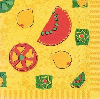 s7630 - Fruit Mix - Servietten - Packung - 20 Stück