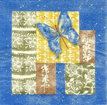 s7706 - Schmetterling - Servietten - Packung - 20 Stück