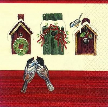 s7945 - Winter Bird Houses - Packung 20 St.