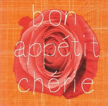 s7996 - Bon Appetit - Servietten - Packung - 20 Stück.