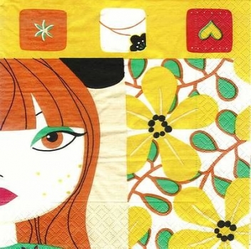 s8190 - Pop Star Lola - Servietten - Packung - 20 Stück