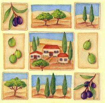 s8216 - Toscana Dream - Servietten - Packung - 20 Stück