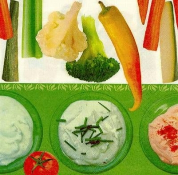s8224 - Snak Dip - Napkins - Package - 20 pcs..