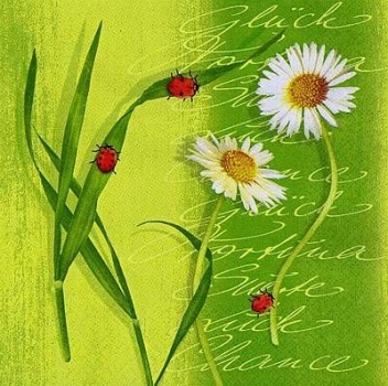 s8244 - Good Luck - Servietten - Packung - 20 Stück